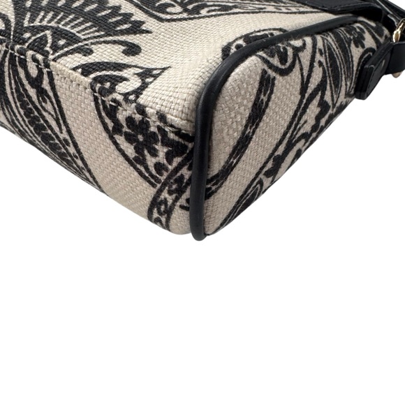 SPARTINA 449 Daufuskie Island Strachan Tulip Linen Leather Crossbody Bag - Picture 13 of 16